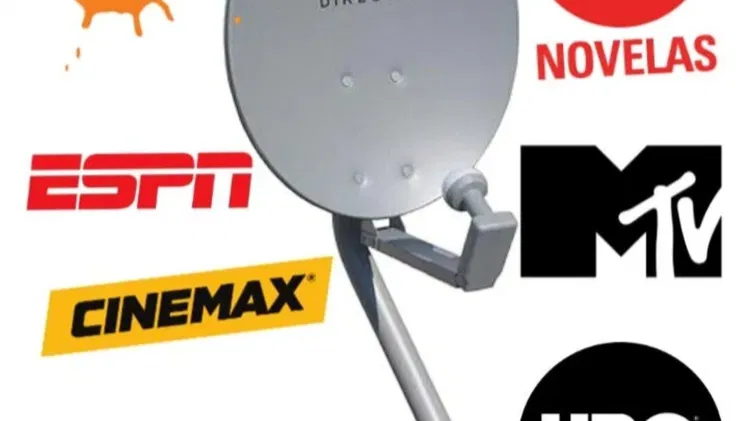 Decodificador de TV satelital 2 x 1