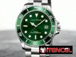 Reloj LouisPoems Green Submariner – Estilo Ejecutivo Deportivo | Accesorios | Nuevo | Garantía 5 | videojuegoshabana.com