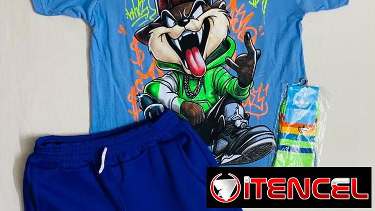 Conjuntos de shorts pullover y medias en solo 10milcup