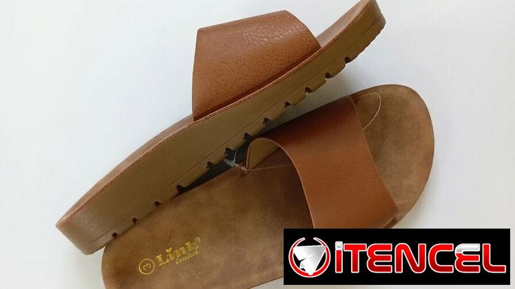 Chancletas nuevas miden 21 cm