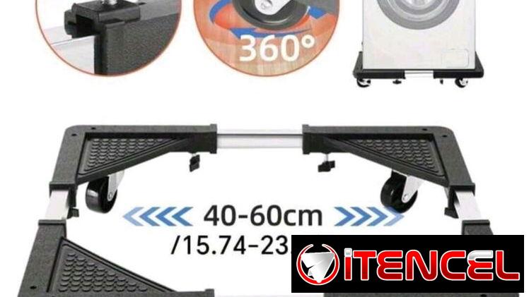 Base ajustable con ruedas para neveras