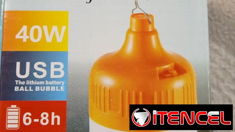 Bombillos recargable