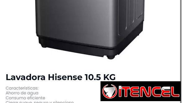 Lavadora hisense, lg automaticas 0km sellado caja garantía x escrito.  54741004
