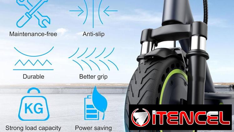 Scooter eléctrico plegable para adultos Roinside velocidad de hasta 30–35 KMPH autonomía hasta 37km