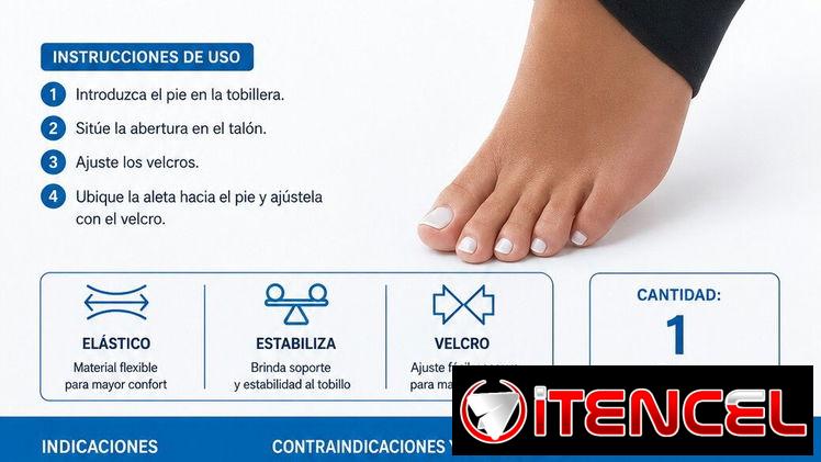 Tobillera Universal Ajustable Kamex