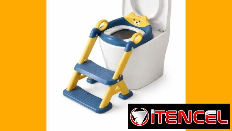 ESCALERA CON ASIENTO REDUCTOS DE INODORO INFANTIL VPT-0144
