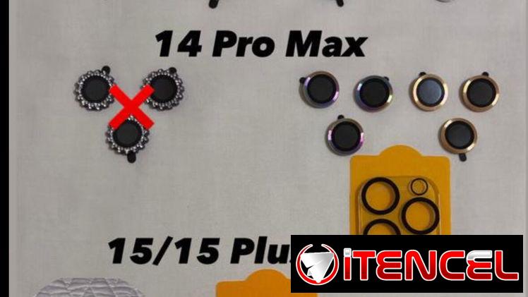 Protectores de cámara para iphone de brillos y lisos varios modelos