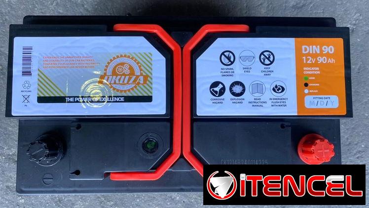 Baterías 12V (60A, 75A, 90A). Nuevas en caja, con factura y 3 meses de garantía
