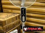Ventiladores Recargables con Panel Solar