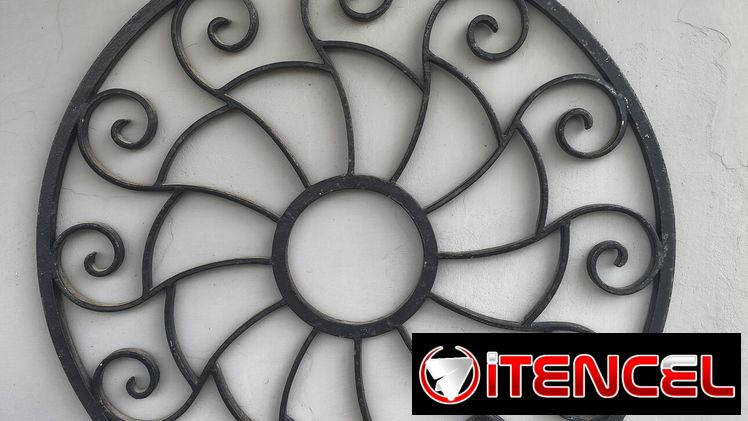 GUARDA VECINO Y SOL ADIRNOS DE HERRERÍA