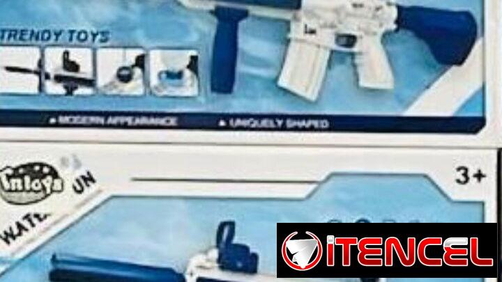 Pistola grande de agua,tiro directo