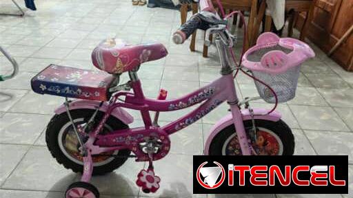 Bicicleta para niña, poco uso