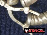 Argollas de plata ITALY 925 (4 gramos c/u)