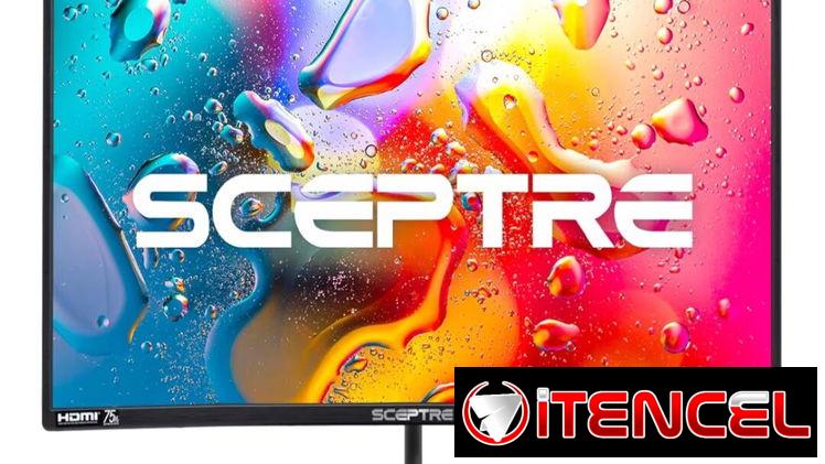 MONITOR PARA PC 27 PULGADAS CURVO 100HZ MARCA SCEPTRE NEW SELLADO EN CAJA. TRAIDO DE USA.