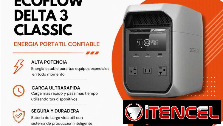 EcoFlow DELTA 3 Classic Nuevo | Estación de Energía Portátil en La Habana