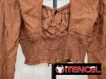 Blusa mangas