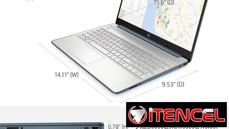LAPTOP 🎁NUEVA🎁📦CAJA, HP (15-ef2126wm), 15.6″ FHD IPS Antireflejo, AMD Ryzen 5 5500U, 8GB RAM, Radeon, 256GB SSD