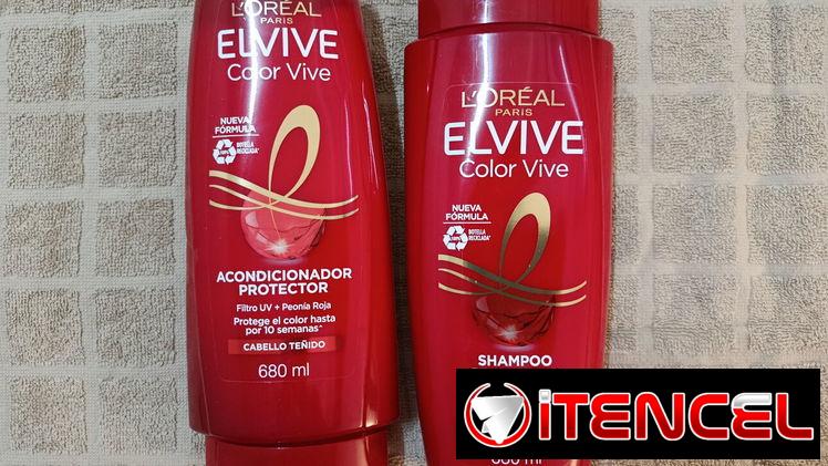 Juego d shampoo y acondicionador L’ORÉAL Color Vive 680ml
