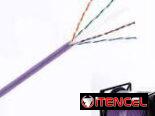 BARPA Cable Cat.6 U/UTP LSZH – 23AWG CABLE DE COBRE CAT6 U/UTP – LSZH -23 AWG – 0,55mm 305m Conector Macho RJ45