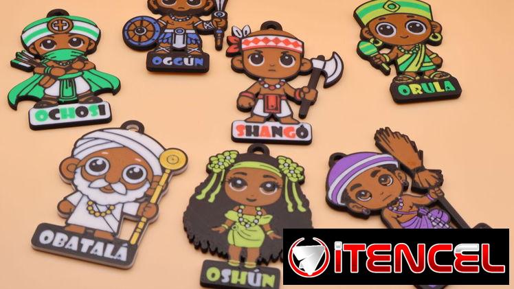 Llaveros de Santos – Diseño Exclusivo y Colorido | Accesorios | Nuevo | Garantía 5 | videojuegoshabana.com