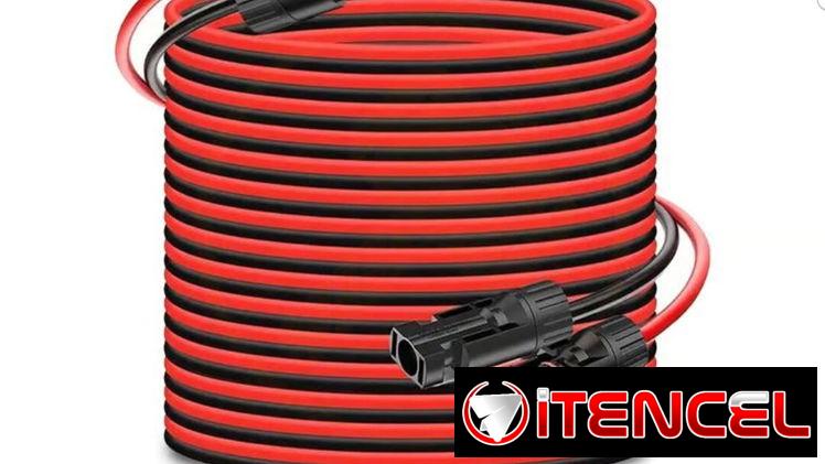 Cable de Extensión de Panel Solar 14 AWG. 12 metros Precio:110 USD 💵
