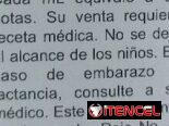 Meclizina/ Piridoxina suspensión, frasco con 15ml con su gotero vence mayo 26