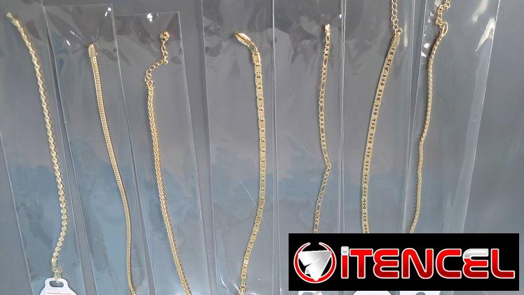 Manillas oro laminado 14k