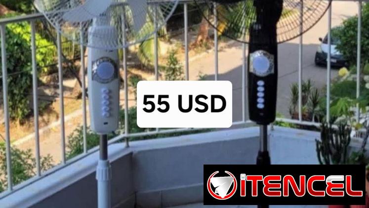 Ventilador recargable
