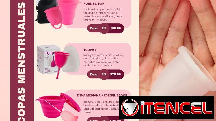 Venta de copas y discos menstruales