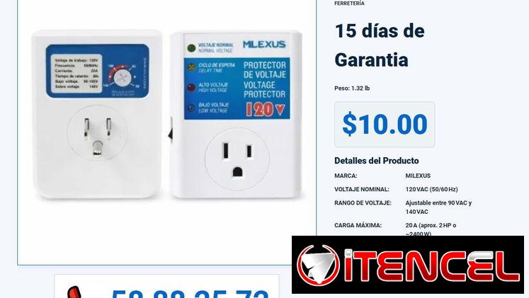 PROTECTOR DE VOLTAJE 20A 120V/ ML-VP20A-120V VPT-0292