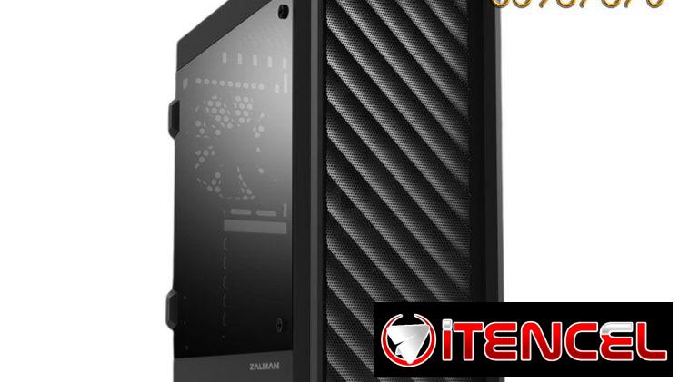 Chasis Gaming ZALMAN T7 + 2 fanes, NUEVO en caja