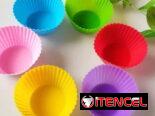 Moldes de silicona para cupcakes 10 por SOLO 1800 CUP.