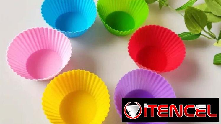 Moldes de silicona para cupcakes 10 por SOLO 1800 CUP.