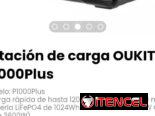 Estación de carga OUKITEL P1000Plus. Entrada solar de hasta 500W (MPPT)