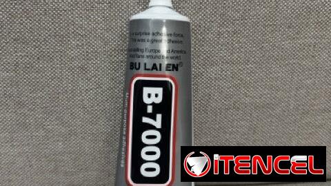 Goma de pegar / pegamento transparente B7000