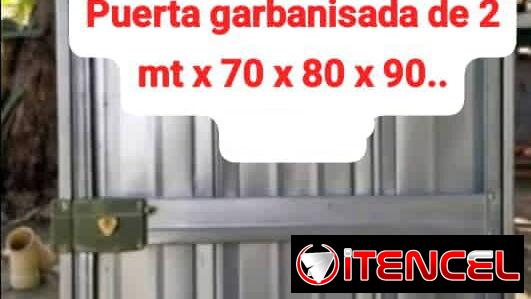 Buenas puertas garbanizadas con su yale de seguridad y sus llaves.,son super seguras y accesible en presupuesto con mens