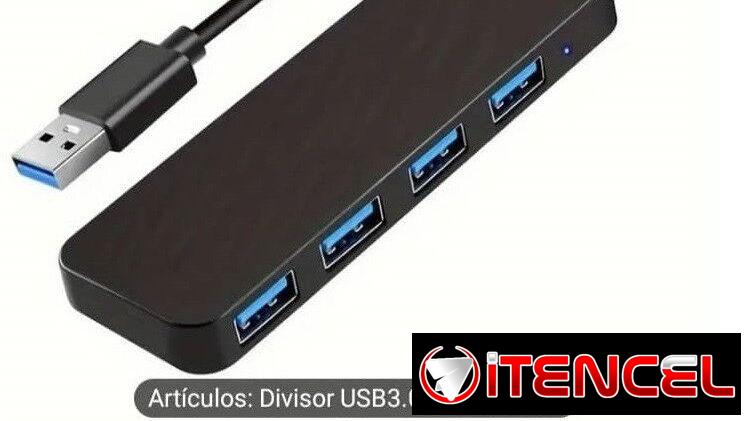 HUB USB 3.0 DE CUATRO PUERTOS USB