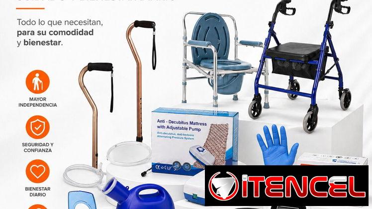 Andadores, bastones, sillas y más para su comodidad