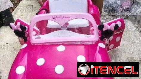 Carro eléctrico para niñas Minnie Mouse