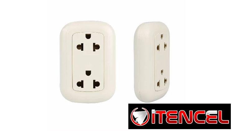 TOMA CORRIENTE DOBLE VPT-0361