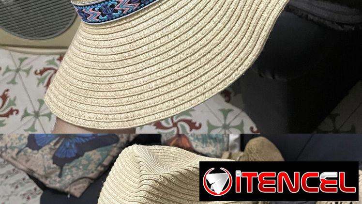 sombrero de playa, sombrero playero de mujer, sombrero artesanal, sombreros artesanales