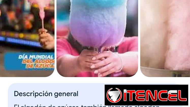 Azuca  para hacer algodón de azucar