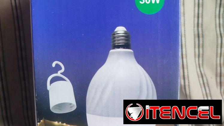 Bombillos recargable de soque 25 usd, 30 watt