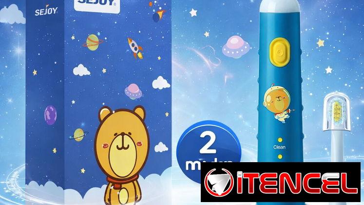 * Cepillo Dental Eléctrico Infantil Ultrasónico