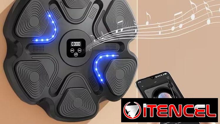 Máquina de Boxeo Musical para Pared con Luces y BT | videojuegoshabana.com