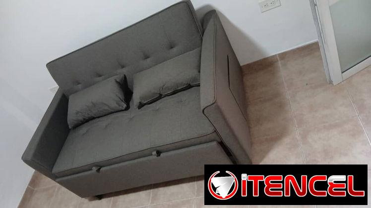 🛋️ SUPER COMODO 🛋️ SOFA CAMA SOLO X 520 USD. MENSAJERÍA INCLUIDA. TLF 54833699