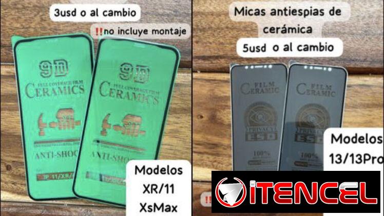 Accesorios de iPhone a la venta, micas , cargadores, covers y mas
