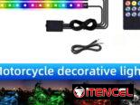 Sistema de LED decorativas RGB para motocicletas luces neón coloridas