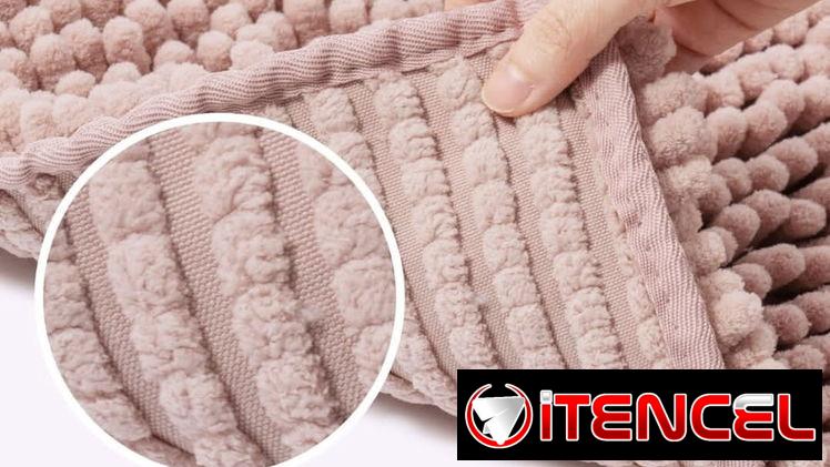 *Alfombra de chenilla* super absorbente. Todos los colores