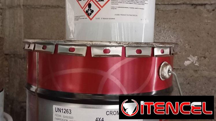 …PINTURA TRANSITABLE PARA PISO DOBLE COMPONENTE ROJO TERRACOTA…
